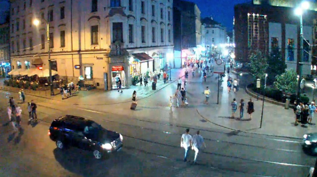 Grodzka街。克拉科夫摄像头在线