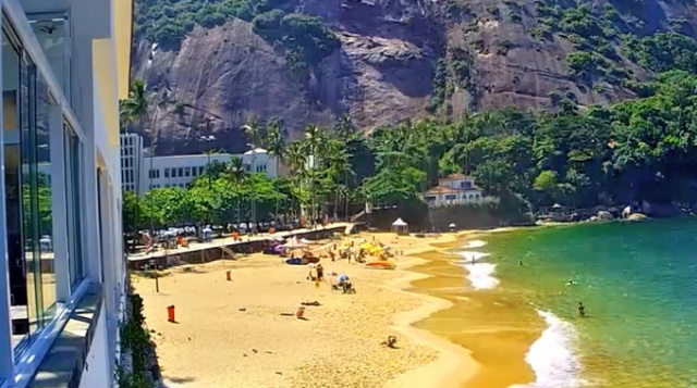 红海岸，Urka区，里约热内卢在线摄像头