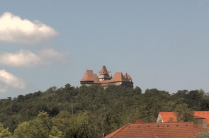 该Kreuzenstein城堡。 摄像头的维也纳在线