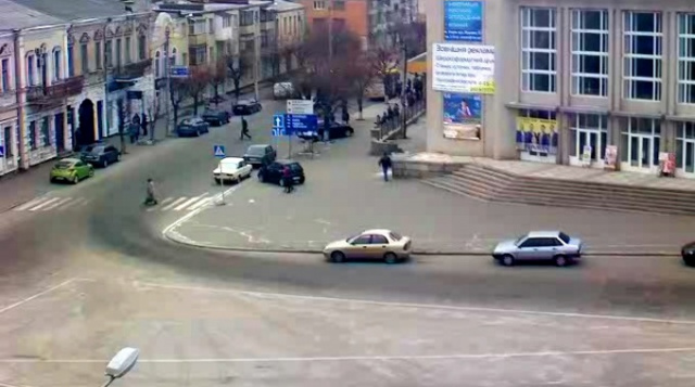 列宁广场上的网络摄像机在乌曼