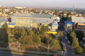 国际空间站的街道Dovatortsev视图。 Stavropol在线摄像头