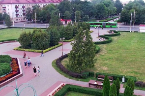 列宁广场。 Bobruysk摄像头在线