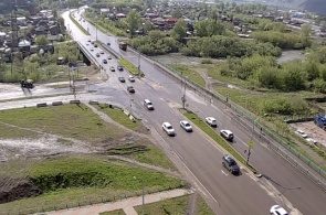 Sverdlovskaya和Bazai街道的交汇点。克拉斯诺亚尔斯克摄像头在线