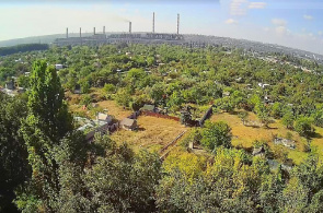 Pridneprovskaya热电厂No.1. 摄像头的第聂伯罗彼得罗夫斯克在线