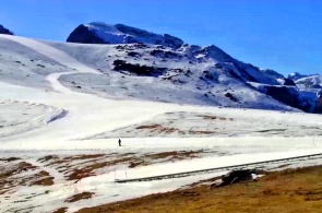 滑雪胜地Artesina Mondolè。 网络摄像头