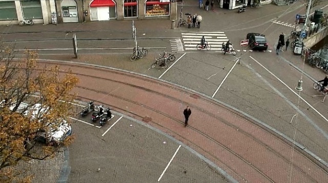 Konigsplan广场。阿姆斯特丹在线视频