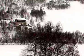 滑雪中心Ådneram skitrekk的。 摄像头在线斯塔万格
