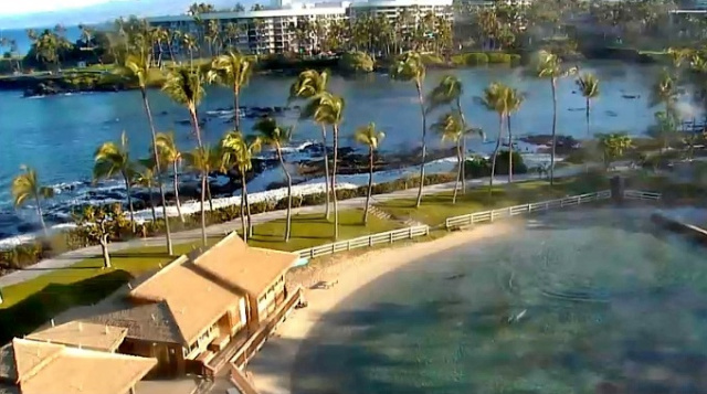 酒店景色Hilton Waikoloa Village在线摄像头