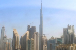 哈利法塔摩天大楼。 迪拜网上直播