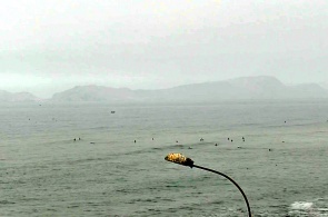 La Pampilla海滩。角度2。网络摄像头利马在线