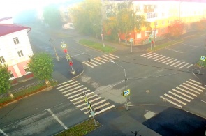 契卡洛夫-赫尔岑十字路口。 第一乌拉尔斯克的网络摄像头