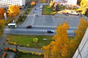 卡尔马克思和科舍沃伊通道的十字路口。 网络摄像头