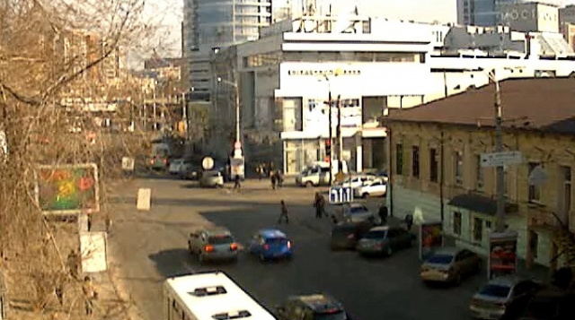 普列汉诺夫街上的摄像头。第聂伯罗彼得罗夫斯克实时