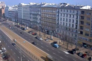 Marshalovskaya街道。华沙网络摄像头在线