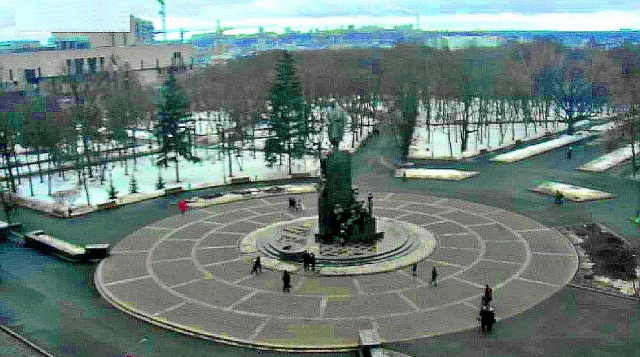 纪念碑T.H.舍甫琴科网络摄像头在线哈尔科夫