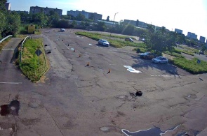 街道上的赛车场。 库尔斯克。 网络摄像头 顿河畔罗斯托夫