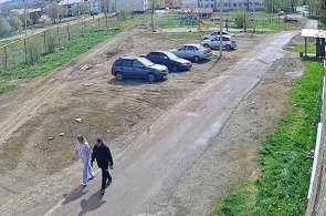 和平与胜利的十字路口。Baimak 在线摄像头