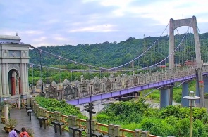 大溪桥（全景）。 网络摄像头 桃园
