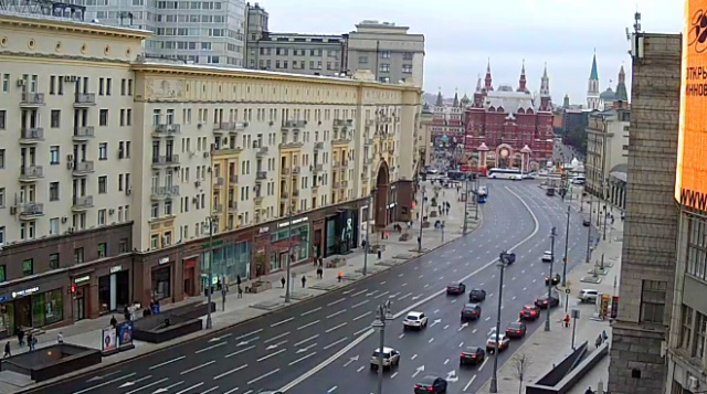 Tverskaya街头在线摄像头