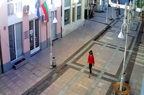 街上的一般拉德茨基. 摄像头在线布罗沃