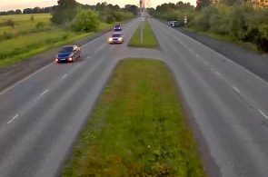 伊林斯科高速公路（至中心）。 新库兹涅茨克 的网络摄像头