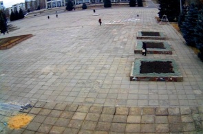 列宁广场。指法在线摄像头