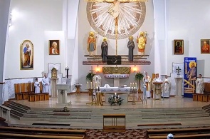 圣斯坦尼斯劳斯教区。 网络摄像头 Andrychow