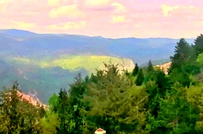 特雷贝维奇山。 网络摄像头 萨拉热窝