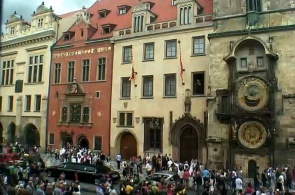 老城广场。布拉格实时