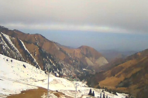 Ski Resort Chimbulak在线位置（哈萨克斯坦阿拉木图）