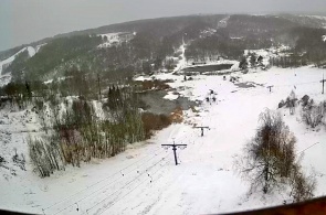 沃伦滑雪公园。角度2. Yakhroma 在线网络摄像头