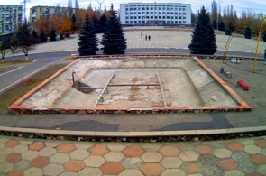 列宁广场（从文化宫观景）。指法在线摄像头