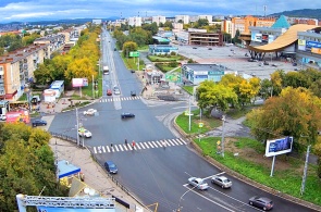阿夫托扎沃采夫和利哈乔夫的十字路口。 米阿斯 网络摄像头