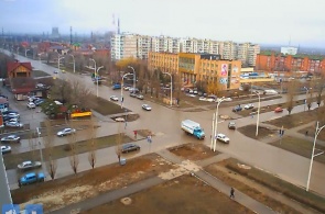 加加林街和Entuziastov的十字路口。 Volgodonsk在线摄像头