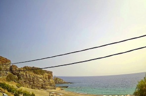 西多尼亚海滩。 网络摄像头 伊拉克利翁