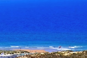 Praia da Fonte da Telha。角度 2. Costa da Caparica 网络摄像头