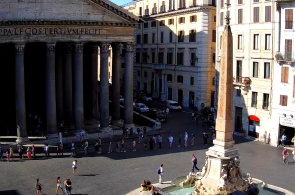 罗马万神殿。 罗马网上直播