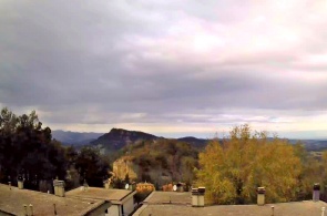 利维尼亚诺（Livergnano），阿多内山（Mount Adone）的全景。 博洛尼亚 网络摄像头