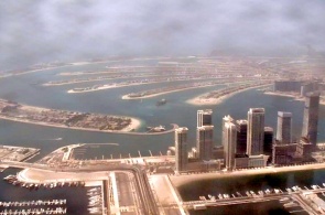 公主塔全景。 迪拜 网络摄像头