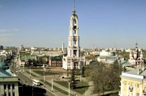 广场命名Zoe Kosmodemyanskoy。坦波夫在线摄像头