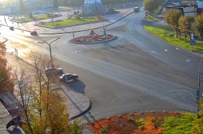列宁和卡多奇尼科夫的十字路口。 网络摄像头 卡缅斯克-乌拉尔地区